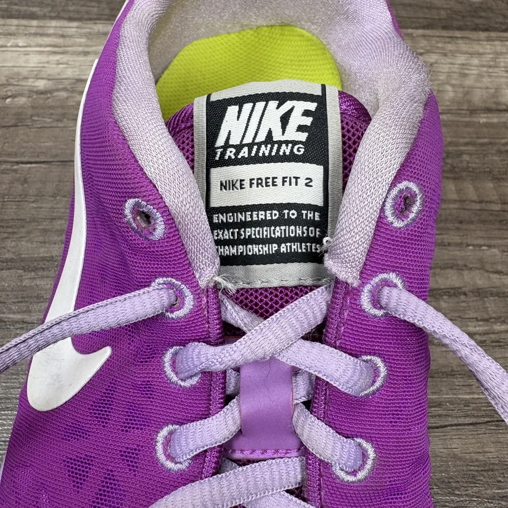 Nike Free Fit 2 Purple Pink Womens US Size 7 EUR 38 487789-502 Running Shoes - Picture 2 of 10